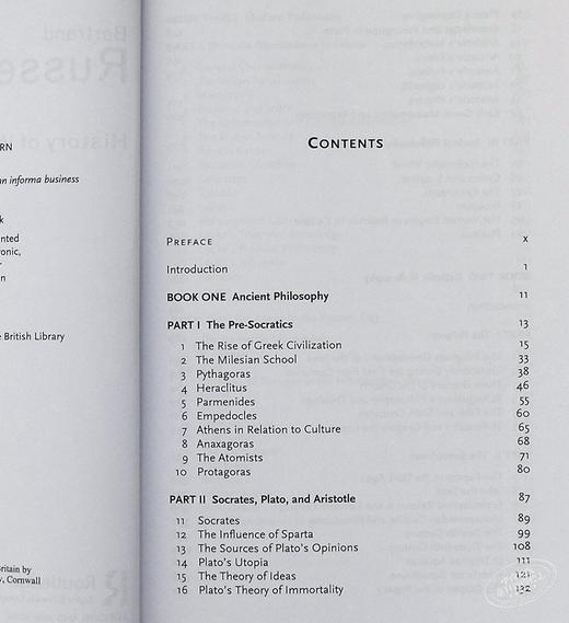 【中商原版】西方哲学史 社科英文原版 罗素 History of Western Philosophy 商品图7