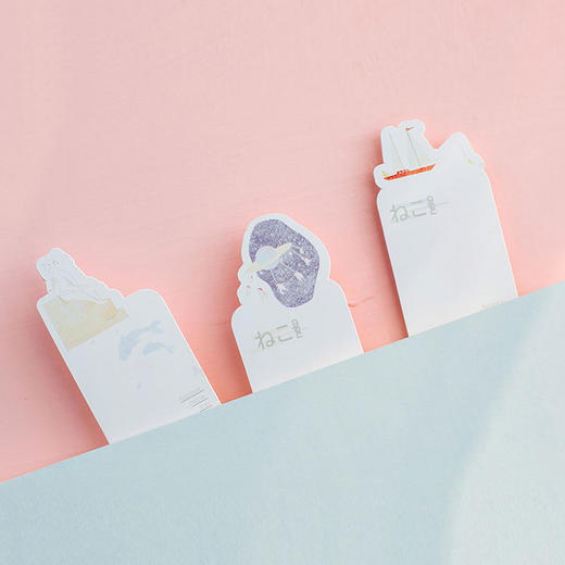 拾光盒装纸书签/喵萌物语/异性/BM-0019 商品图3