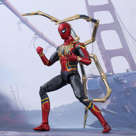 中动玩具漫威系列I支架版钢铁蜘蛛侠190301 商品图0