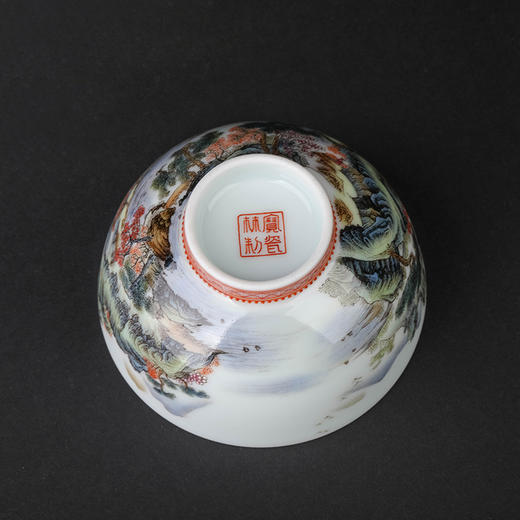 粉彩江山秋色杯 商品图4