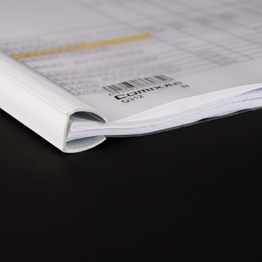 齐心抽杆报告夹A4/Q312/白色 商品图3