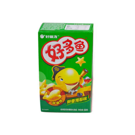 好丽友好多鱼鲜香海苔膨化食品33g 商品图0