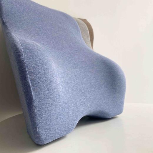 【无印良品代工厂】办公室车载舒缓腰部靠背垫（天竺棉+记忆棉） 商品图1