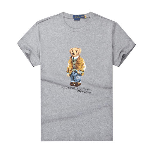 泰迪熊 夹克熊 纯棉圆领短袖T恤 PT-987 商品图7