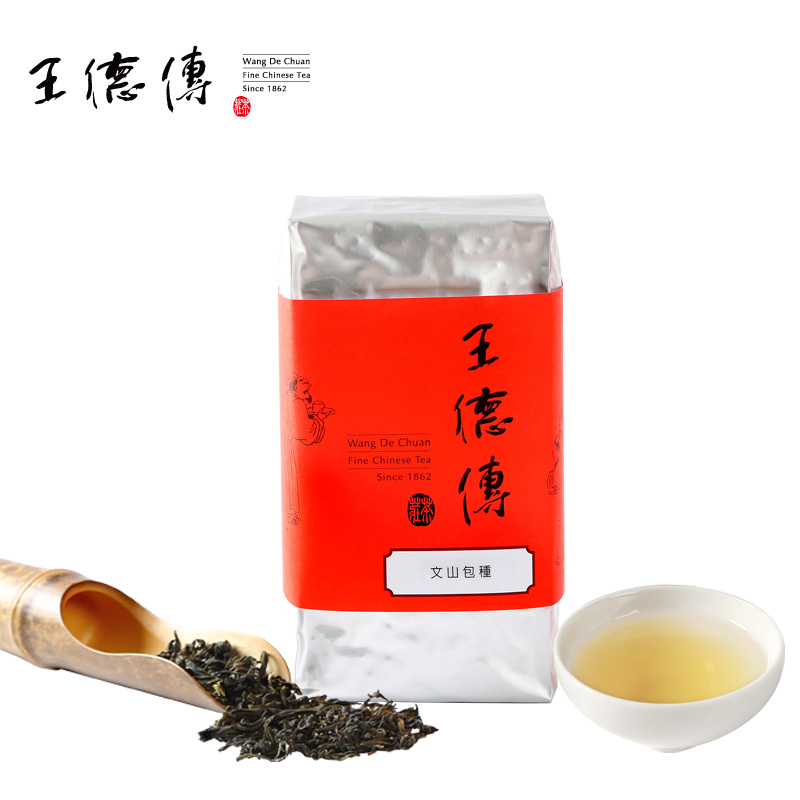 【王德传】王德传台湾乌龙茶文山包种茶 50g清香型条索状茶叶 轻发酵香气清扬