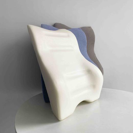 【无印良品代工厂】办公室车载舒缓腰部靠背垫（天竺棉+记忆棉） 商品图4