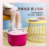 蓓慈萌萌哒BZ306足浴盆泡脚桶家用塑料足浴桶三层保温洗脚桶 商品缩略图8