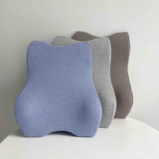 【无印良品代工厂】办公室车载舒缓腰部靠背垫（天竺棉+记忆棉） 商品图0