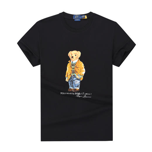 泰迪熊 夹克熊 纯棉圆领短袖T恤 PT-987 商品图4