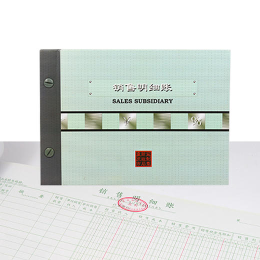 前通销售明细账B5/CQ161204 商品图0