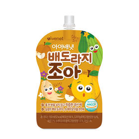 艾唯倪贝贝梨桔梗汁100mlNFC工艺保留营养