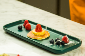 BG厨房 I 草莓奶酪松饼 