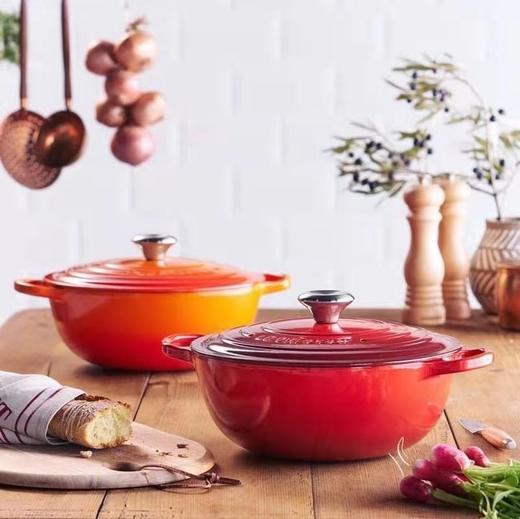 7F LE CREUSET酷彩原装进口26cm深烧锅 商品图2