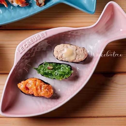 7F LE CREUSET酷彩瓷器  中号鱼形盘（多种花色） 商品图0