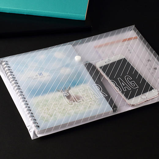 齐心按扣文件袋C318 商品图3