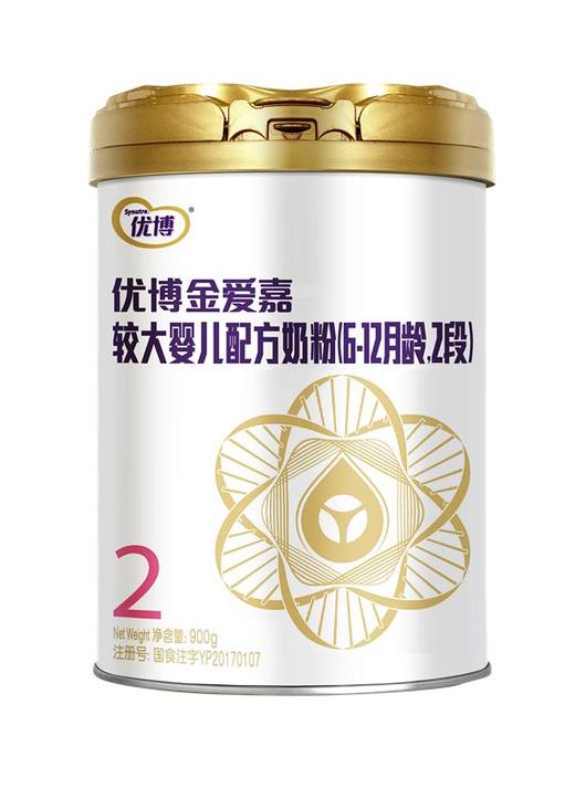 法版圣元优博金爱嘉2段幼儿配方奶粉6-12个月900g【圣元】 商品图0