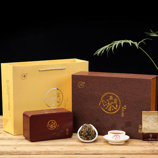 象窝红茶 金禧红茶礼盒装 120克/盒 纯手工采摘明前一芽一叶春茶 商品图13