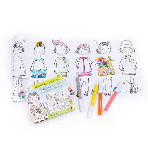 stickn小时尚设计师着色画轴 商品图1