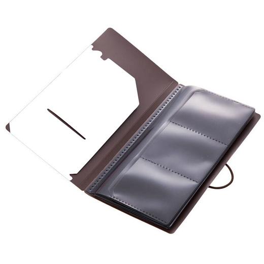 齐心差旅册A7623白便携式卡片册名片夹收纳册商务 商品图1