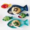 7F LE CREUSET酷彩瓷器  中号鱼形盘（多种花色） 商品缩略图1