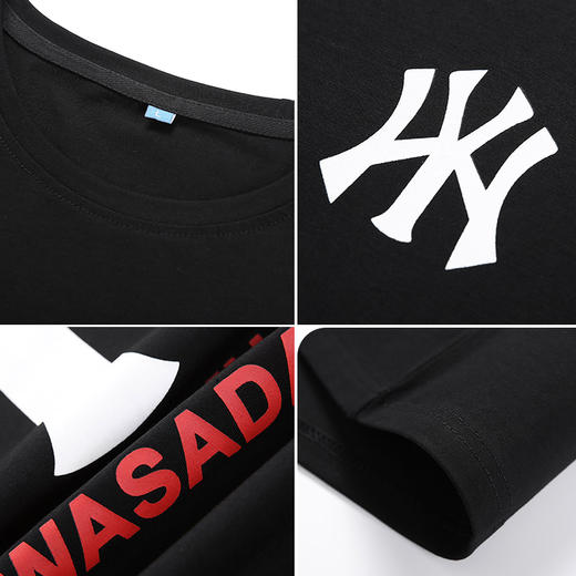 【新款DSK】夏季潮款前后印花圆领短袖大依优型短袖T恤胖子加肥弹力透气大码男装半袖 商品图3