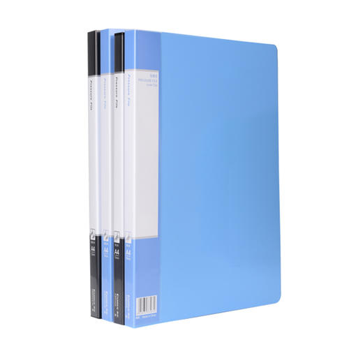 齐心单强力夹A4/AB600A/蓝色 商品图0