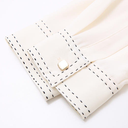 EITIE通勤翻领小香风衬衫爱特爱衬衣6509216 商品图7