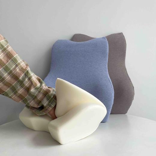 【无印良品代工厂】办公室车载舒缓腰部靠背垫（天竺棉+记忆棉） 商品图8