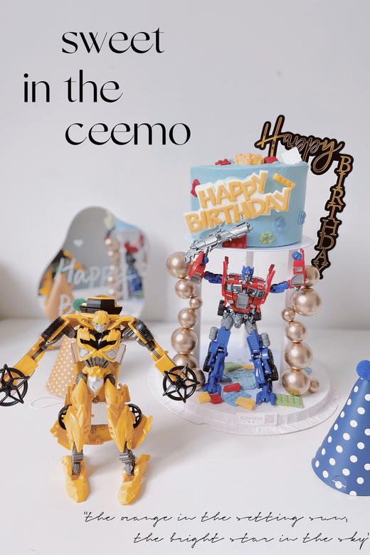 变形金刚蛋糕 商品图0