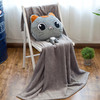 喜梦宝定制卡通抱枕毯北极绒抱枕被子 商品缩略图1