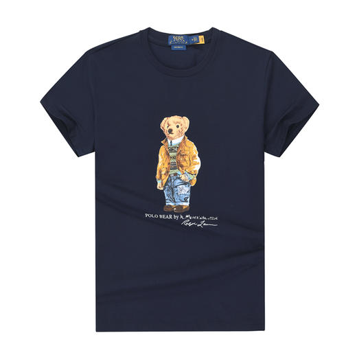 泰迪熊 夹克熊 纯棉圆领短袖T恤 PT-987 商品图6