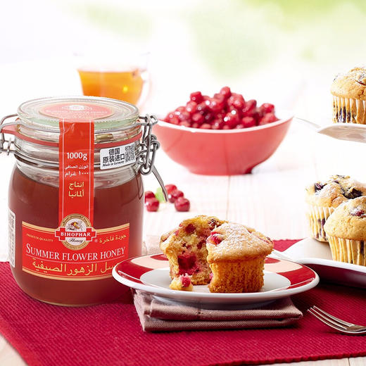 德国碧欧坊精制夏花多花种蜂蜜1000g/500g 天然夏花成熟多花种百花蜂蜜 032703/032700 商品图3