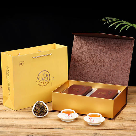 象窝红茶 金禧红茶礼盒装 120克/盒 纯手工采摘明前一芽一叶春茶 商品图11