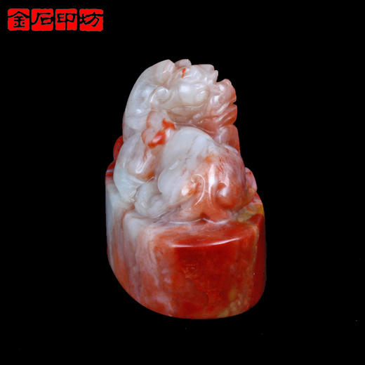 金石印坊 老挝石五彩兽钮大随形章 69*37*52mm JPYSGS010976 商品图1