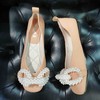 LFGJ 12901 珍珠舞蹈鞋浅口单鞋女软皮软底奶奶鞋 商品缩略图5