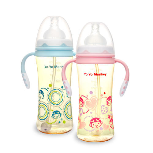 Yo Yo Monkey宽口PPSU奶瓶MS2062-01B/300ML 商品图1