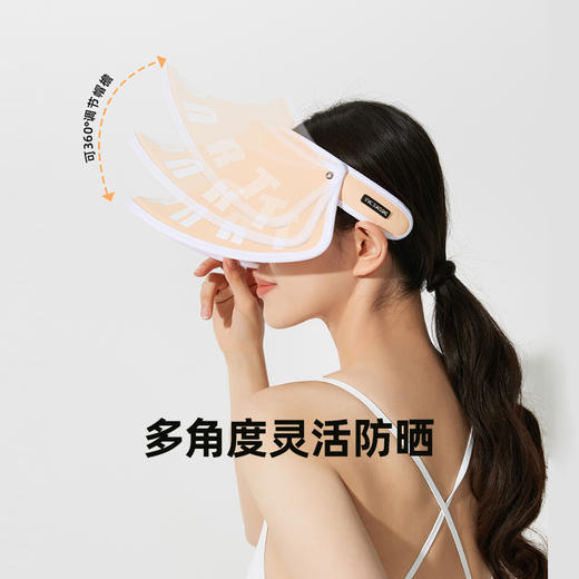 韩国VVC防晒帽男女 防紫外线沙滩遮阳帽遮脸运动户外空顶太阳帽子夏天 商品图3