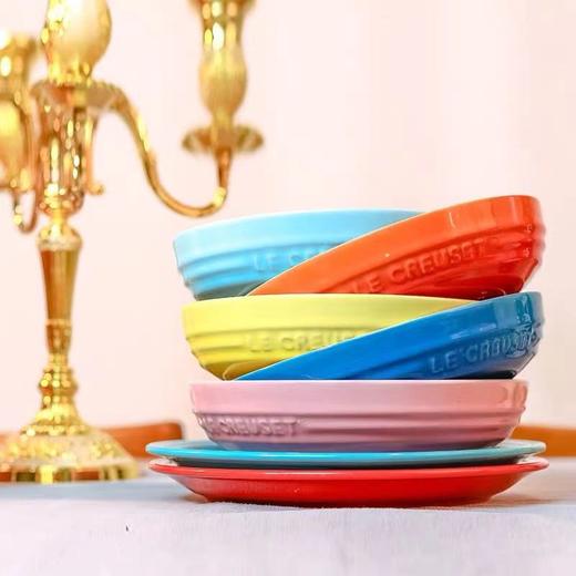 7F LE CREUSET酷彩瓷器  20厘米深盘（多种花色） 商品图3