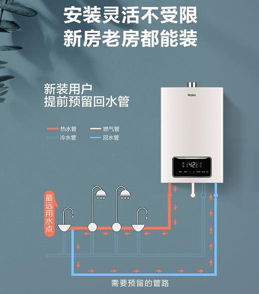 海尔（Haier）热水器JSQ25-13TR1(12T)U1 商品图4