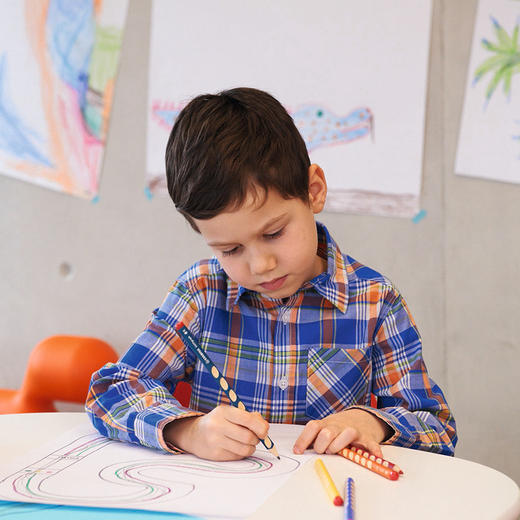 德国进口思笔乐322HB洞洞铅笔 8支套装 赠送专用转笔刀+橡皮 商品图1