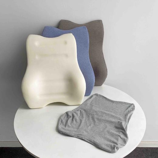 【无印良品代工厂】办公室车载舒缓腰部靠背垫（天竺棉+记忆棉） 商品图3