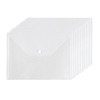 齐心透明按扣袋A4/C330/白色 商品缩略图0