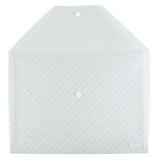 齐心透明按扣袋A4/C330/白色 商品图2