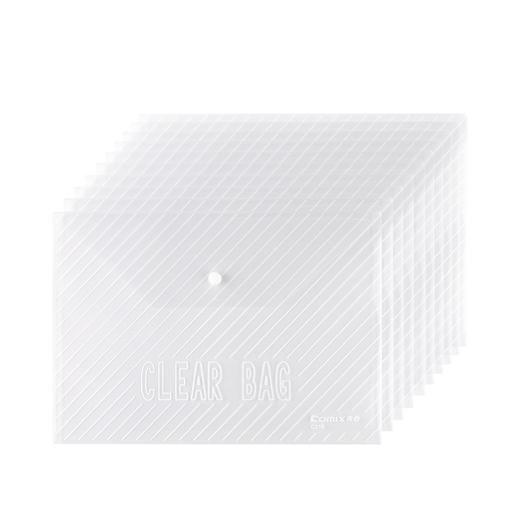 齐心按扣文件袋C318 商品图0