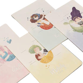 道林美人鱼横线磨砂胶套本DL3343-B14472