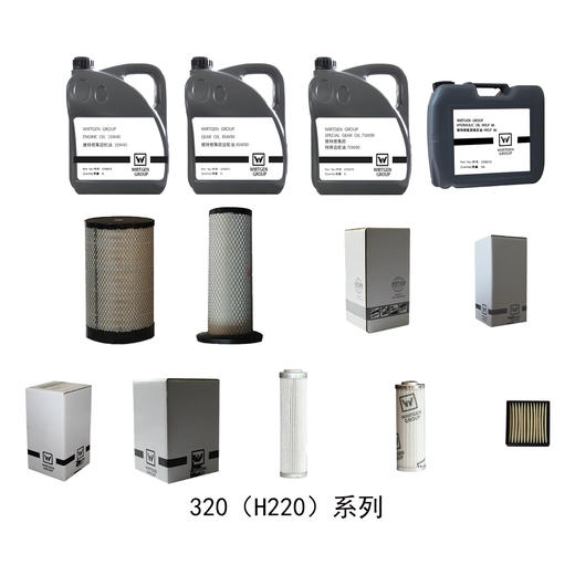 悍马320压路机1000小时保养套包 商品图1