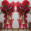 「骏业崇隆」-大红色系开业花篮 商品缩略图0