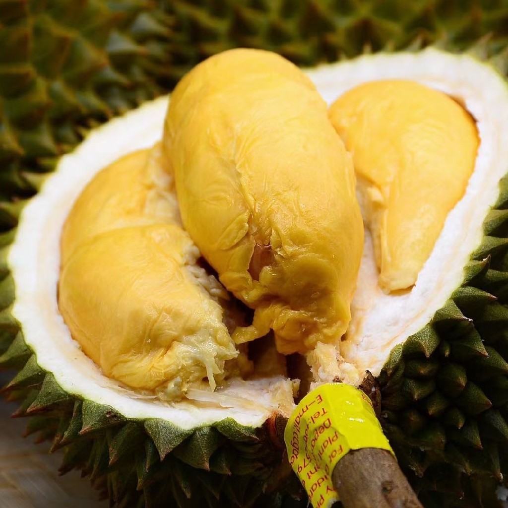 泰国猫山王托曼尼榴梿2-3斤/3-4斤（包4房/保留快递面单）