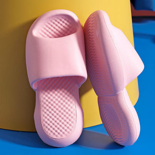 踩屎感拖鞋女夏家用防滑浴室洗澡情侣厚底家居夏季外穿男士凉拖鞋 商品图13