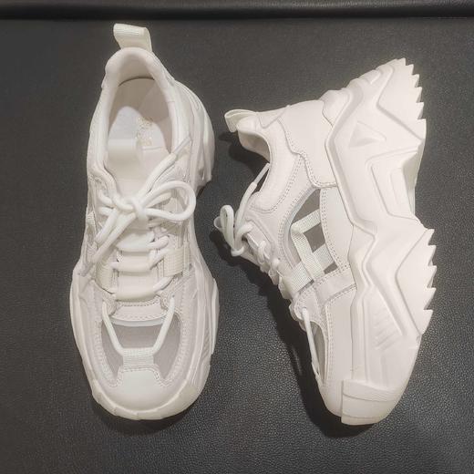 lFGJ 2267时尚休闲内增高网面透气老爹鞋 商品图3